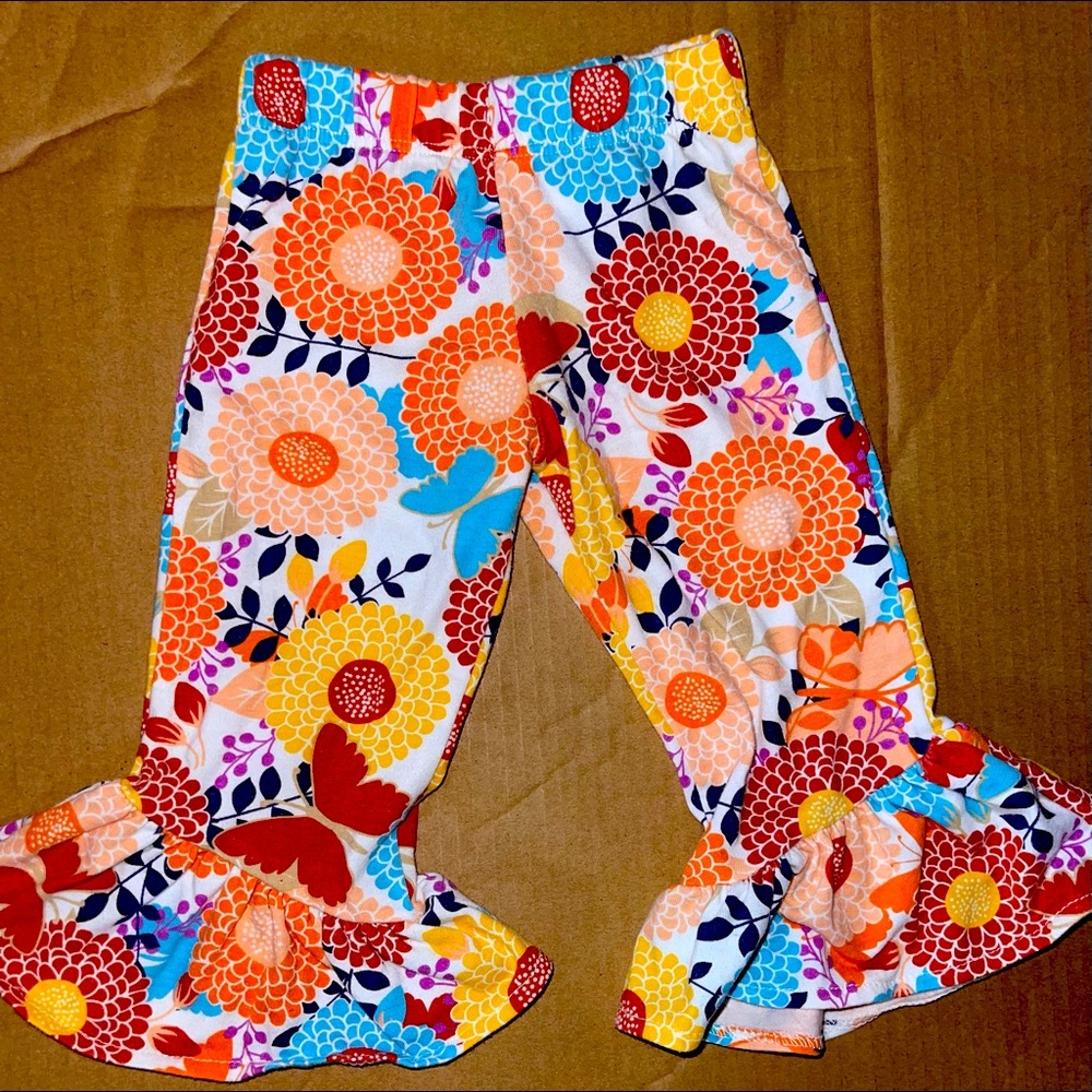 12 month leggings bell bottoms - Picture 1 of 2
